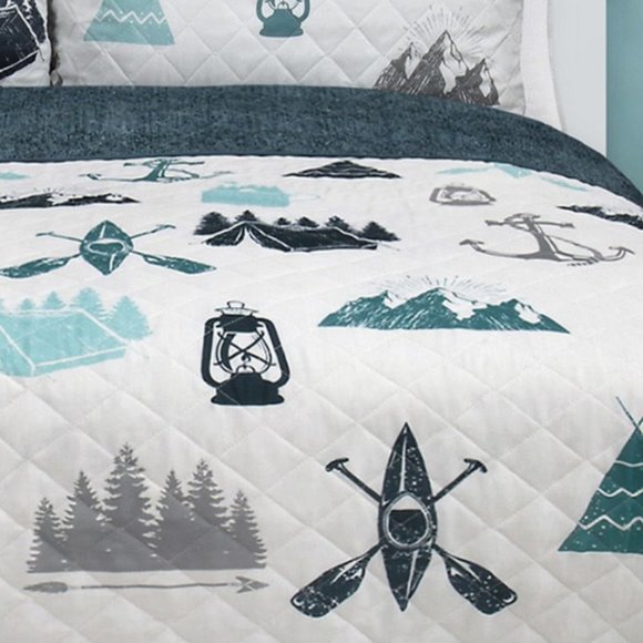 New 3-Piece Signature Quilt Bedding Set - DOUBLEQUEEN Size - Picture 2 of 3